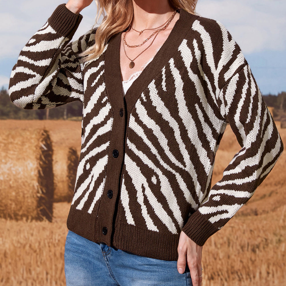 YESFASHION Style Cotton Single Breasted Lace Collar Sweaters Tops