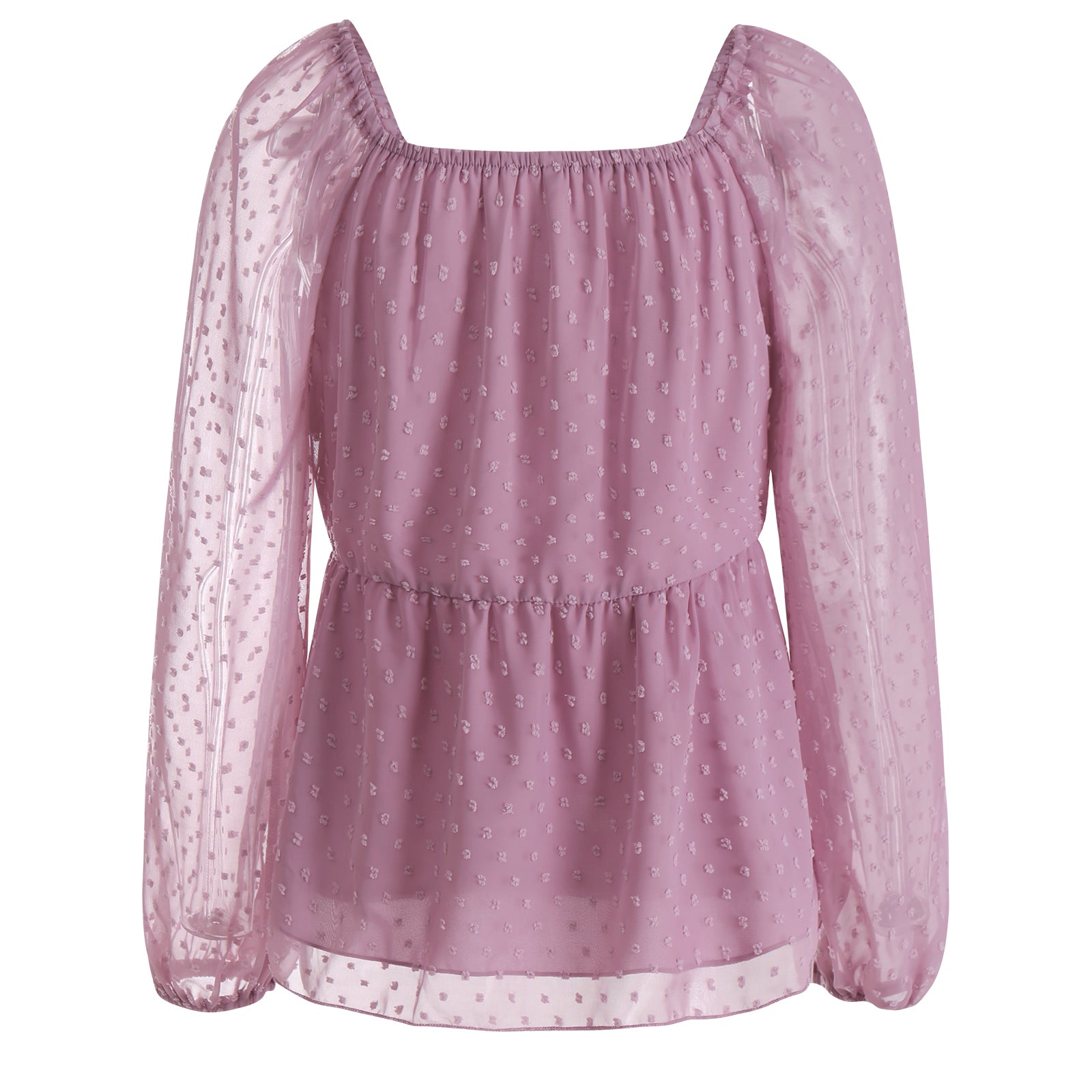 YESFASHION Pullover Tops Women Style Loose All-match Chiffon Shirt