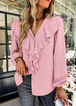 YESFASHION Long-sleeved Comfortable Shirt Four Seasons Tops