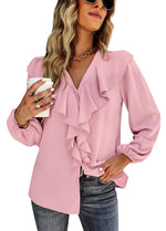 YESFASHION Long-sleeved Comfortable Shirt Four Seasons Tops