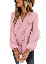 YESFASHION Long-sleeved Comfortable Shirt Four Seasons Tops