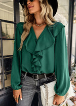 YESFASHION Long-sleeved Comfortable Shirt Four Seasons Tops