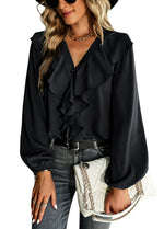 YESFASHION Long-sleeved Comfortable Shirt Four Seasons Tops