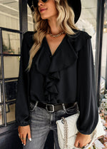 YESFASHION Long-sleeved Comfortable Shirt Four Seasons Tops