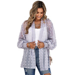 YESFASHION Women's Clothing Thin Cardigan Jacket Tops