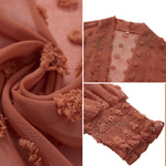 YESFASHION Women's Clothing Thin Cardigan Jacket Tops