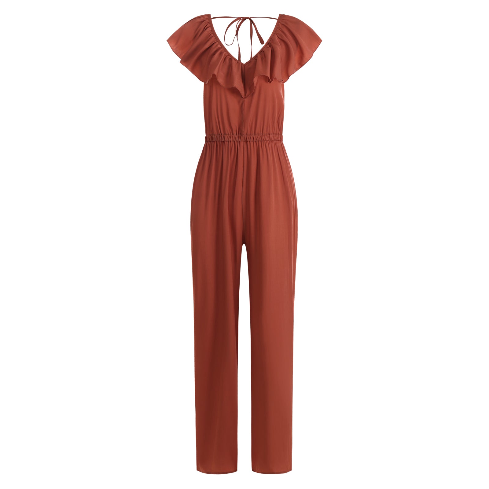 YESFASHION Female Fashionable Waist Slimming Jumpsuit Pants