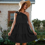 YESFASHION New Small Chiffon Skirt Beauty Design French Dress