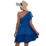 YESFASHION New Small Chiffon Skirt Beauty Design French Dress