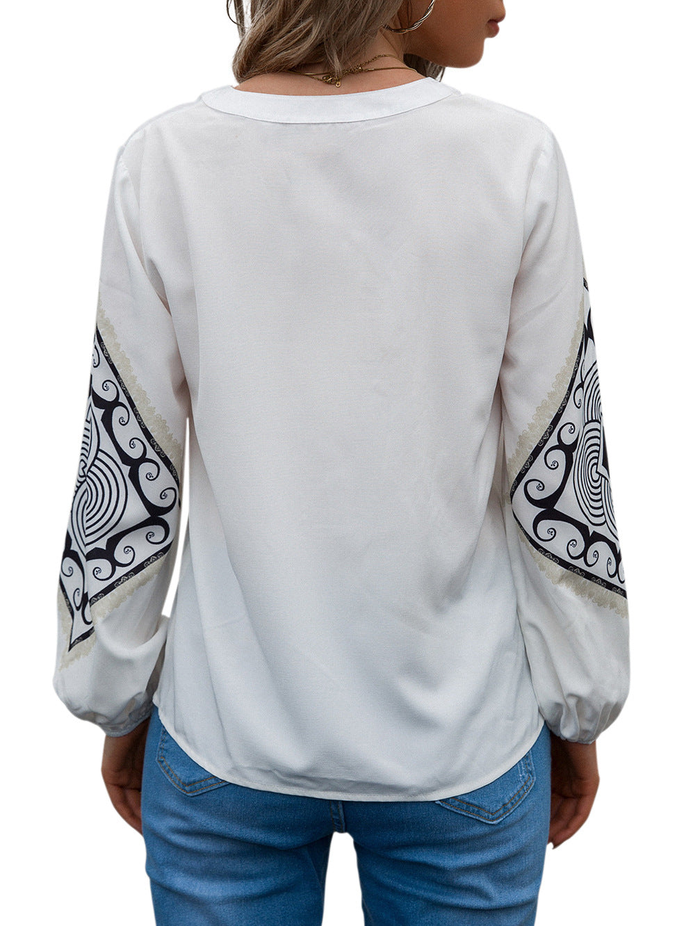 YESFASHION Women White Tops