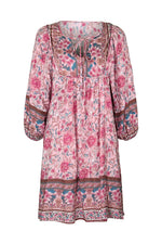 YESFASHION Bohemian Casual Holiday Style Dress Skirt Flower