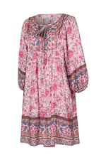 YESFASHION Women Bohemian Dress Summer Loose Skirt