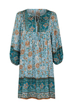 YESFASHION Women Bohemian Dress Summer Loose Skirt