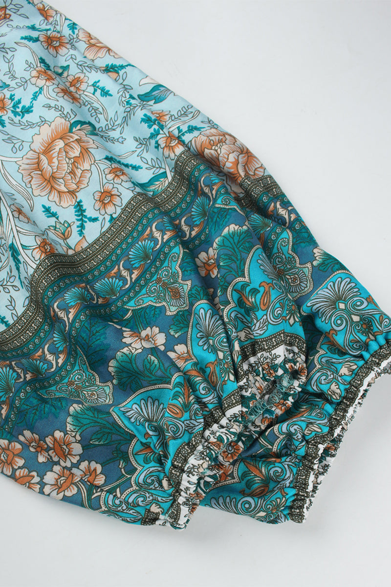 YESFASHION Bohemian Casual Holiday Style Dress Skirt Flower