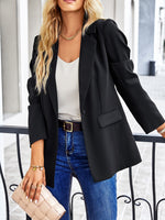 YESFASHION Self-developed And Designed American Station Casual Small Suit 2022 Winter All-match Jacket Professional Formal Women