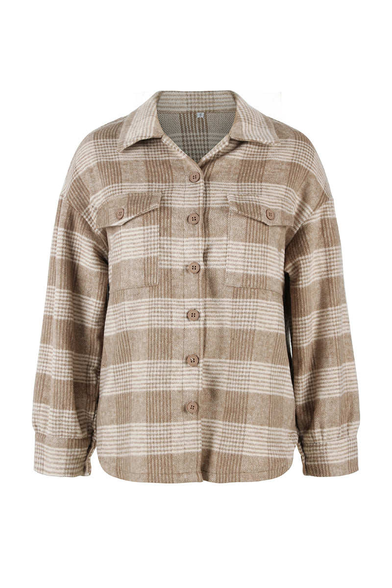 YESFASHION 2022 Autumn And Winter Cardigan Long Coat Tops