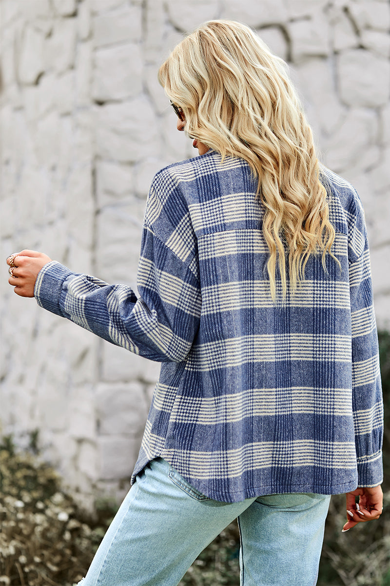 YESFASHION 2022 Autumn And Winter Cardigan Long Coat Tops