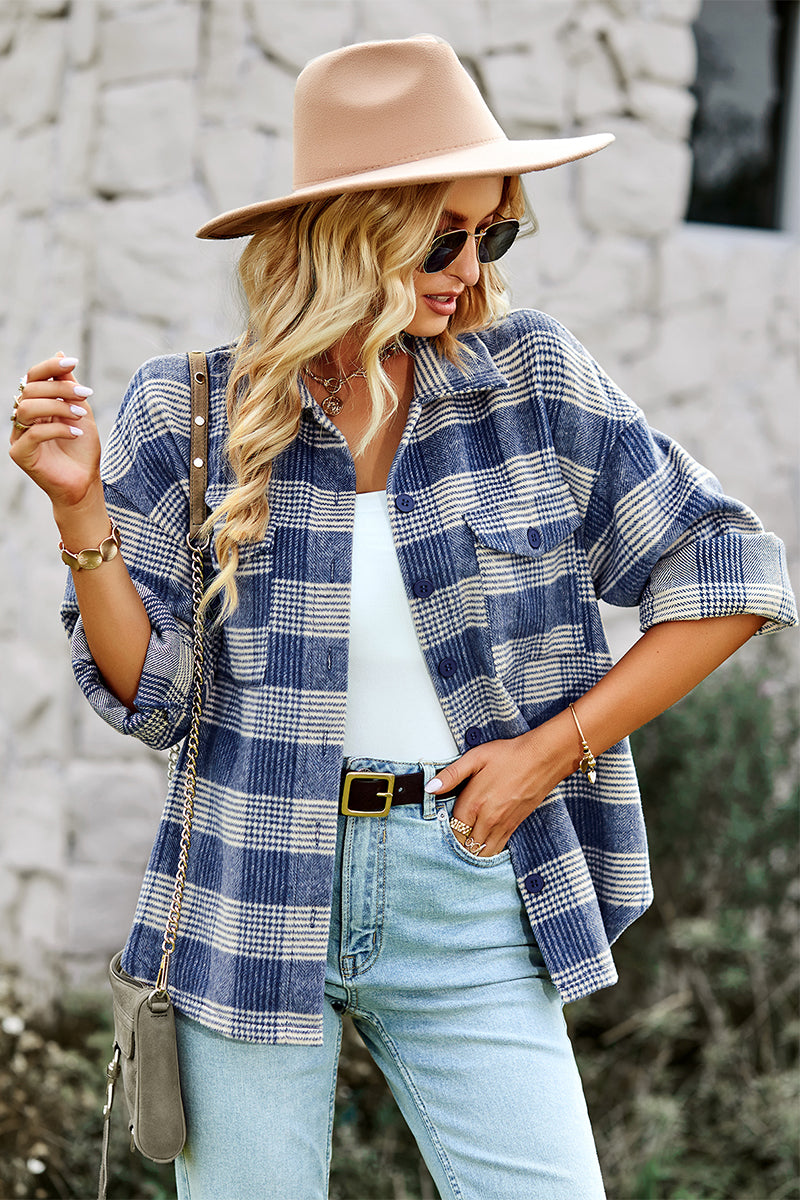 YESFASHION 2022 Autumn And Winter Cardigan Long Coat Tops