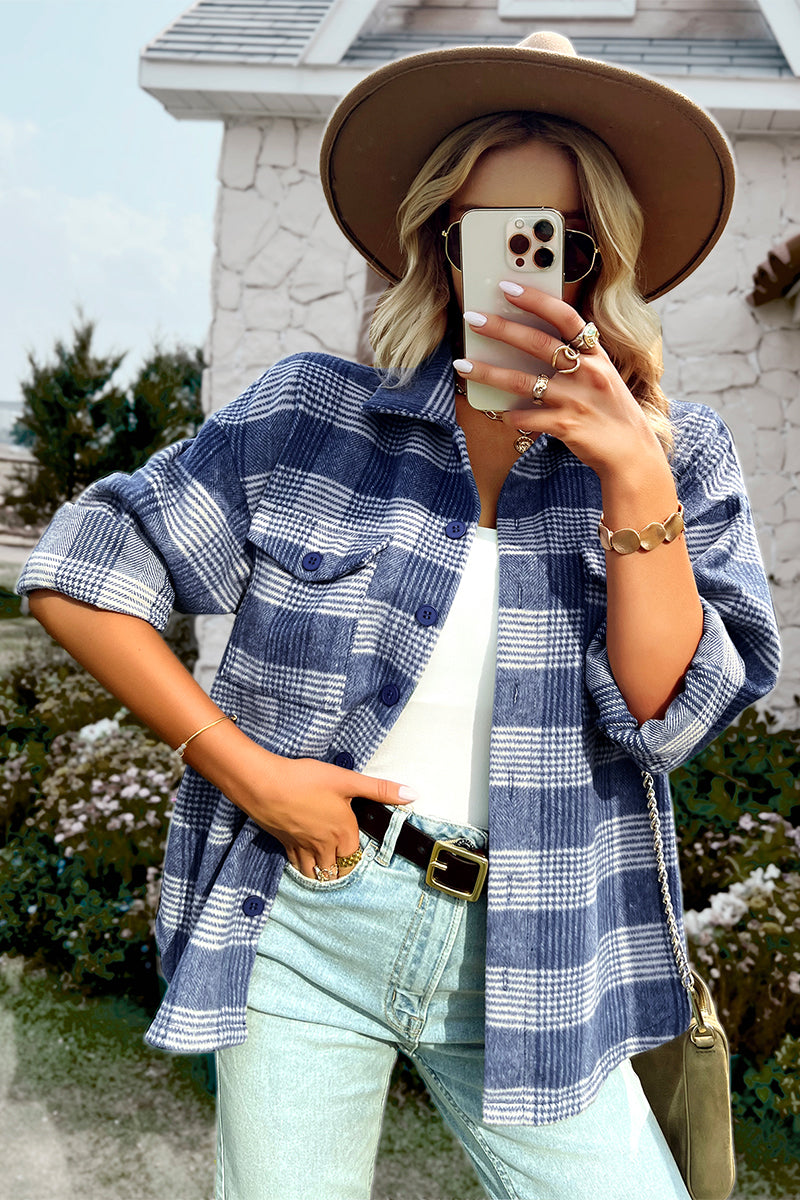 YESFASHION 2022 Autumn And Winter Cardigan Long Coat Tops