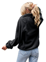 YESFASHION Loose Sports Sweaters Casual Temperament Coat Tops