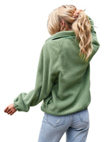 YESFASHION Loose Sports Sweaters Casual Temperament Coat Tops