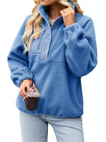 YESFASHION Loose Sports Sweaters Casual Temperament Coat Tops