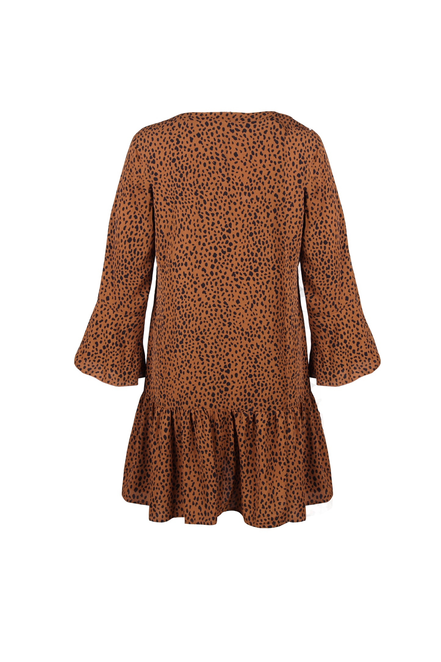 YESFASHION Commuter Dress Leopard Printing Sexy Skirt
