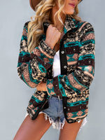 YESFASHION Christmas Coats Furry Temperament Warm Jacket