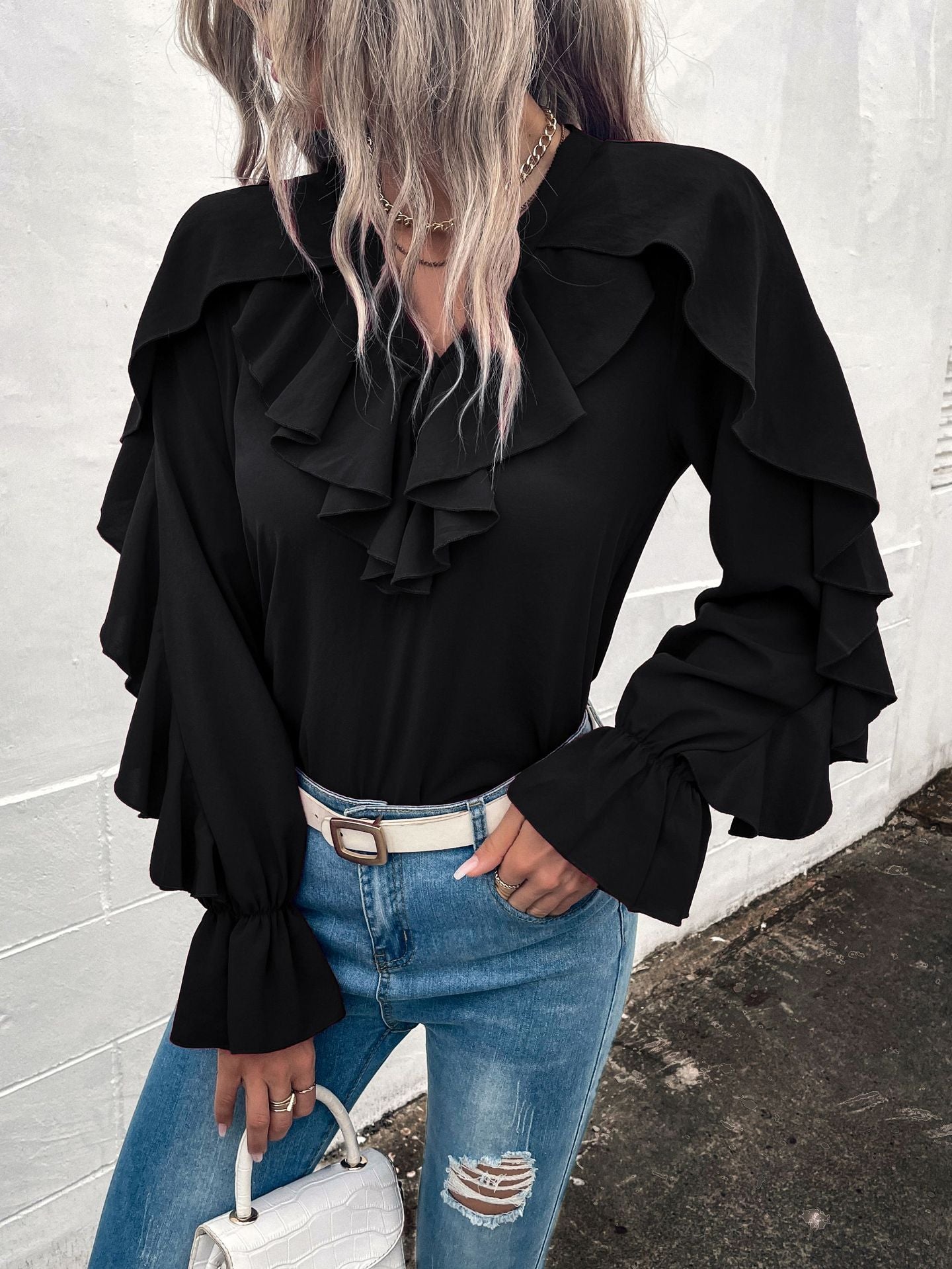 YESFASHION Casual Vacation Comfortable Soft Four Seasons Tops