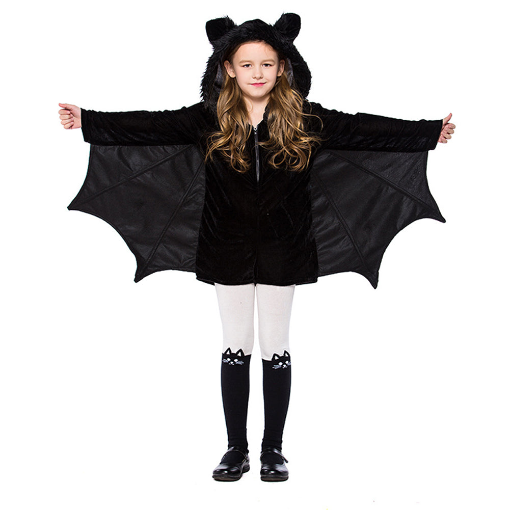 YESFASHION Halloween Costume Girls Bat Costume Cosplay Kids