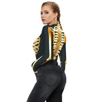 YESFASHION Halloween Skeleton Bodysuit Dress Up Zip Tops