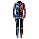 YESFASHION Halloween Digital Print Cos Cosplayer Jumpsuit