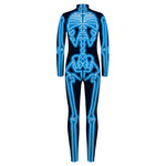 YESFASHION Halloween Digital Print Cos Cosplayer Jumpsuit