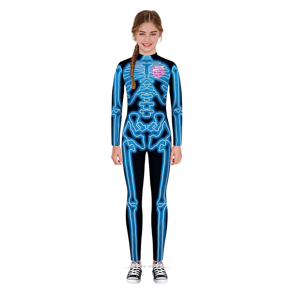 YESFASHION Halloween Digital Print Cos Cosplayer Jumpsuit