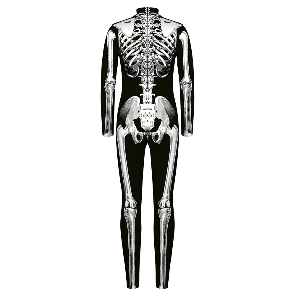 YESFASHION Halloween Digital Print Cos Cosplayer Jumpsuit