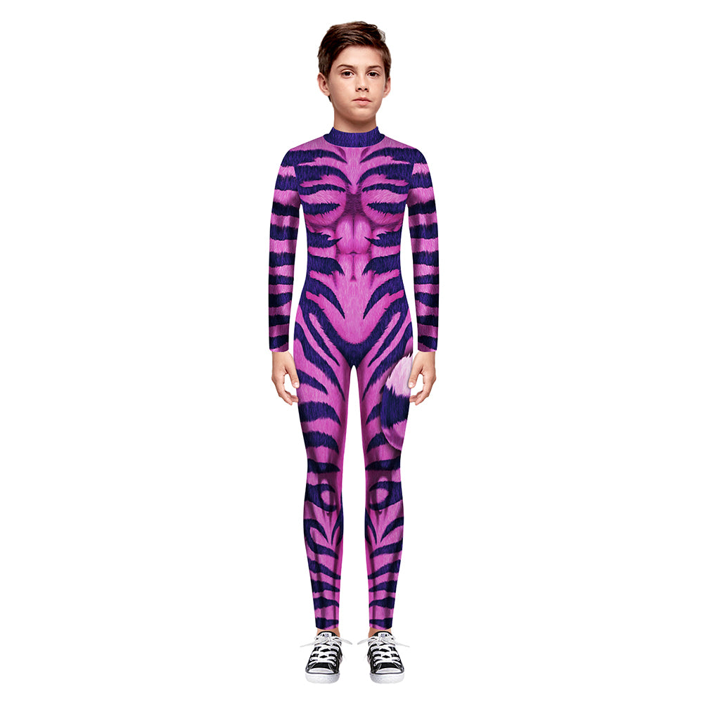 YESFASHION Halloween Digital Print Cos Cosplayer Jumpsuit