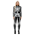 YESFASHION Halloween Digital Print Cos Cosplayer Jumpsuit