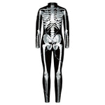 YESFASHION Halloween Digital Print Cos Cosplayer Jumpsuit