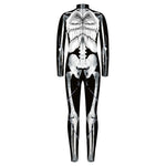 YESFASHION Halloween Digital Print Cos Cosplayer Jumpsuit