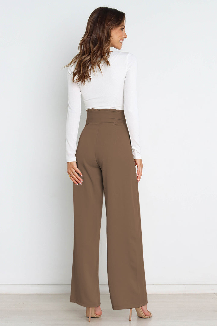 YESFASHION Women Casual Workplace Temperament Trousers Pants