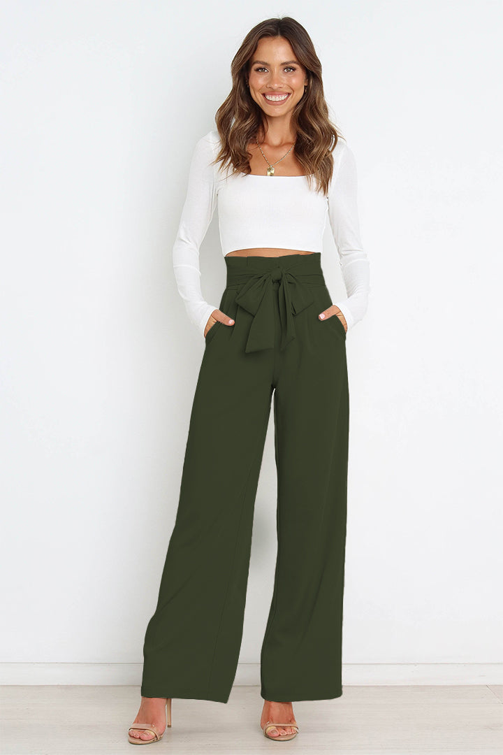 YESFASHION Women Casual Workplace Temperament Trousers Pants