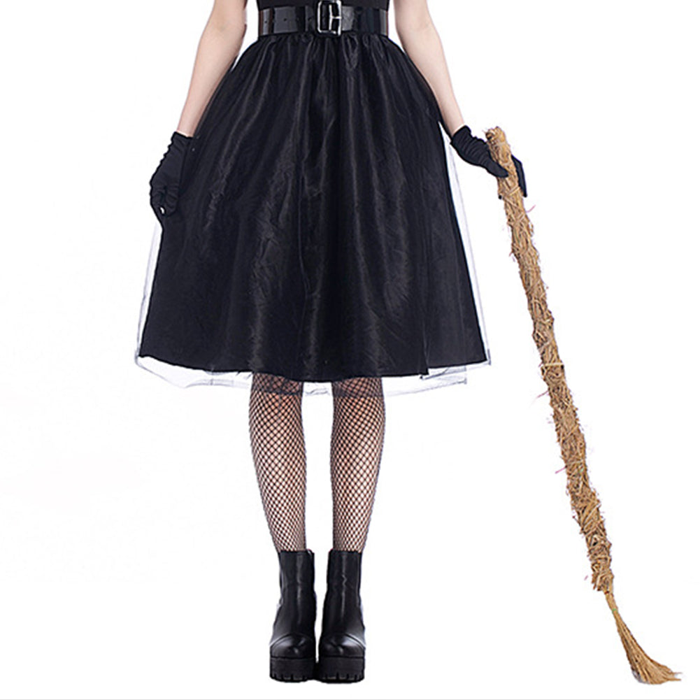 YESFASHION Halloween Yarn Witch Costume Witch Costume