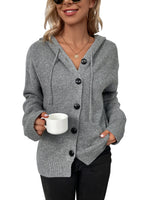 YESFASHION Breasted Cross Border Sweater Women Knit Cardigan Coats