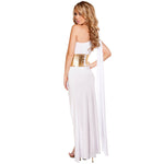 YESFASHION Greek Goddess Halloween Costume Party Dress