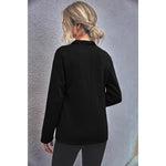 YESFASHION Hot Selling Temperament Square Pocket Blazer Sweaters