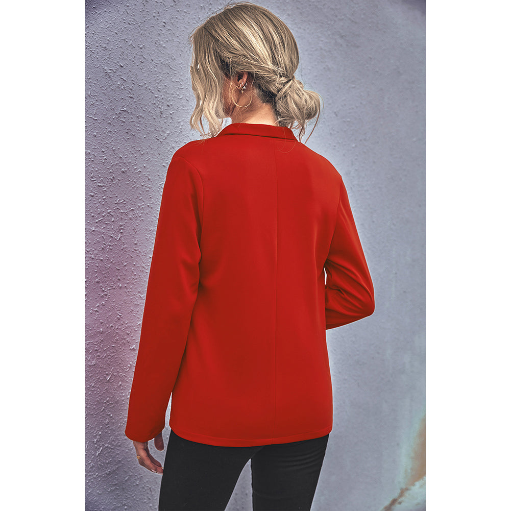 YESFASHION Hot Selling Temperament Square Pocket Blazer Sweaters