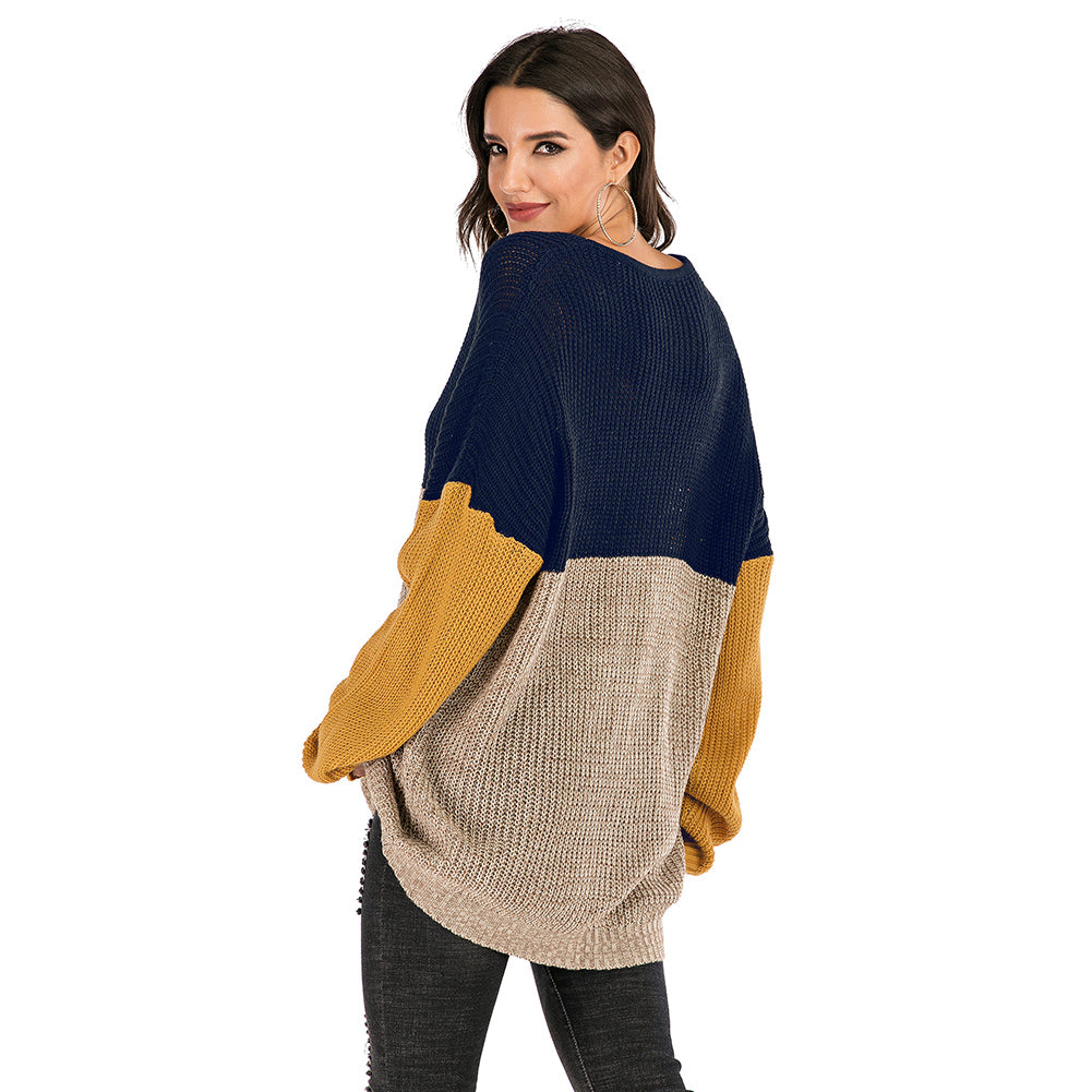 YESFASHION Women Cross-border Long Sleeve Knit Sweaters