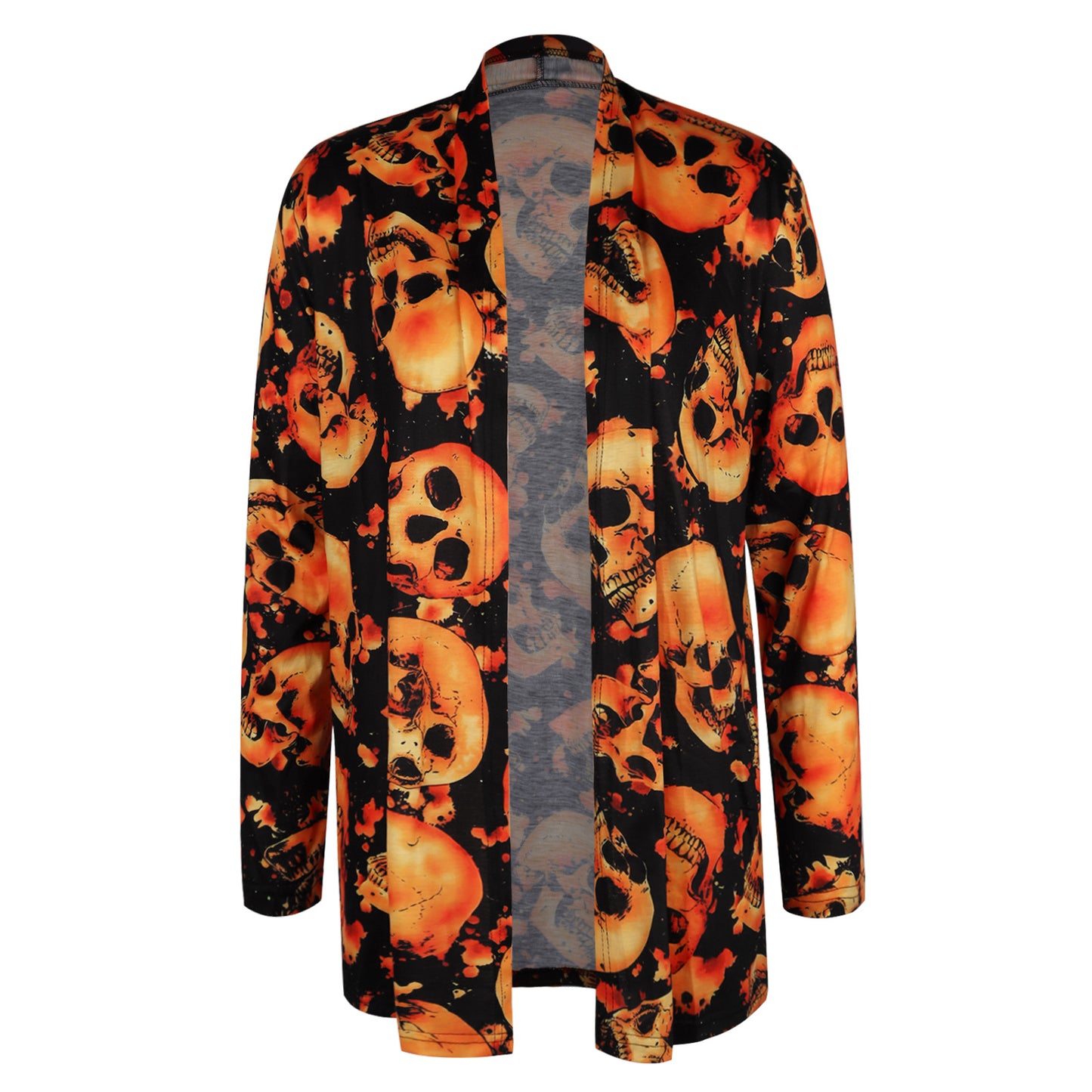 YESFASHION Halloween Fashion Cardigan Jacket Coats