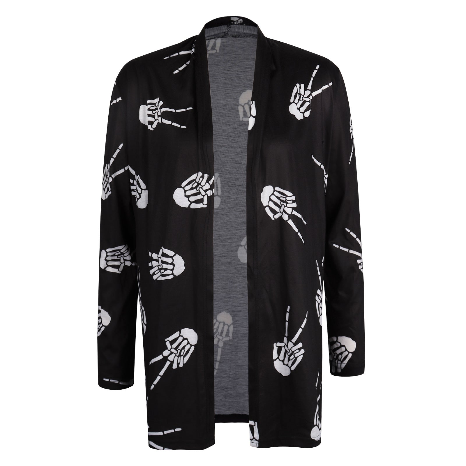 YESFASHION Halloween Fashion Cardigan Jacket Coats