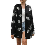YESFASHION Halloween Fashion Cardigan Jacket Coats
